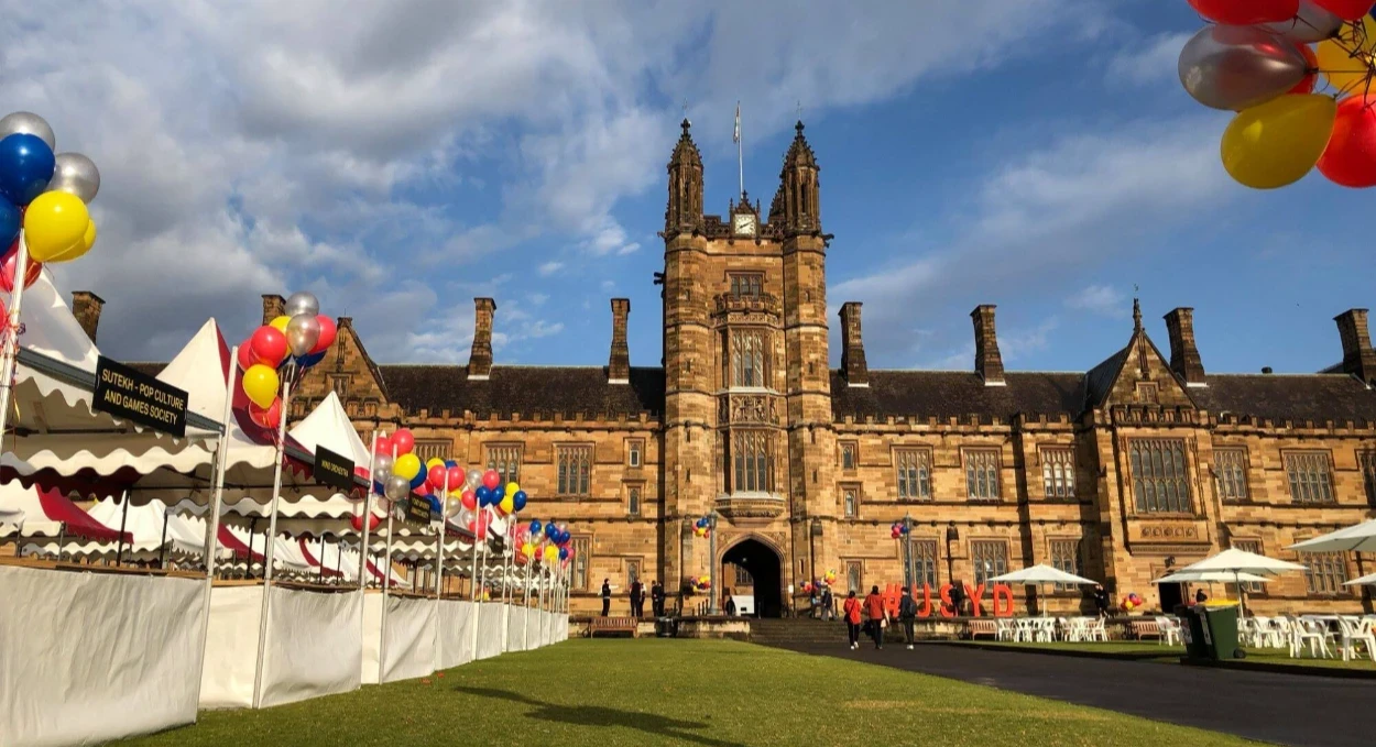 Le campus de l'université de Sydney