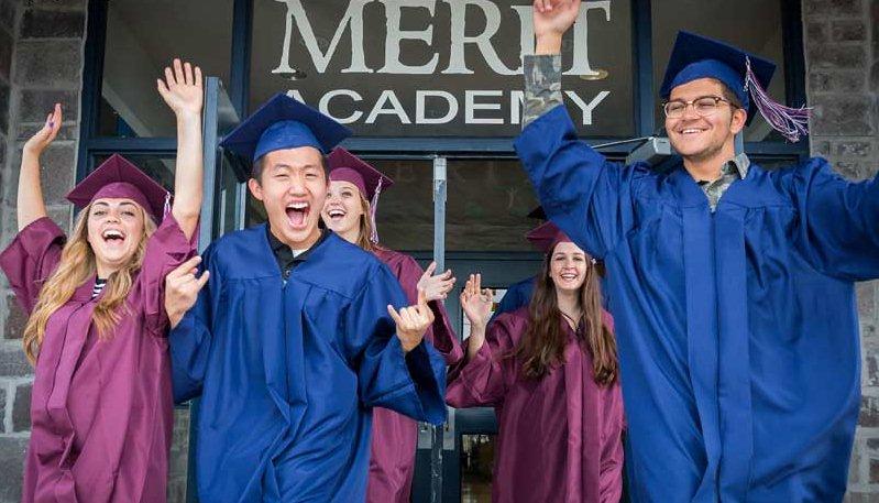 Aymeric, diplôme d'un lycée aux USA