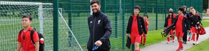 Football et cours d'anglais à Manchester en Angleterre