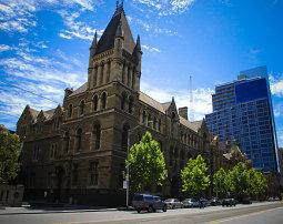 Le campus de l'université de Melbourne